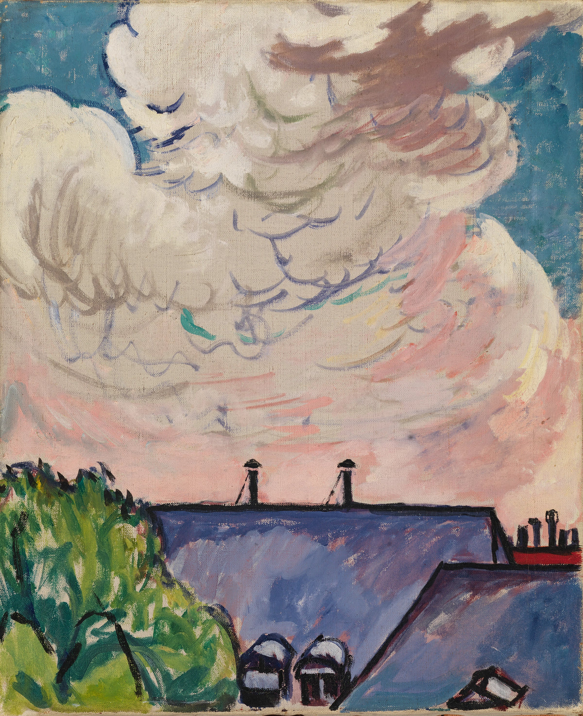 Henry Lyman Saÿen - Clouds (1910-1912)