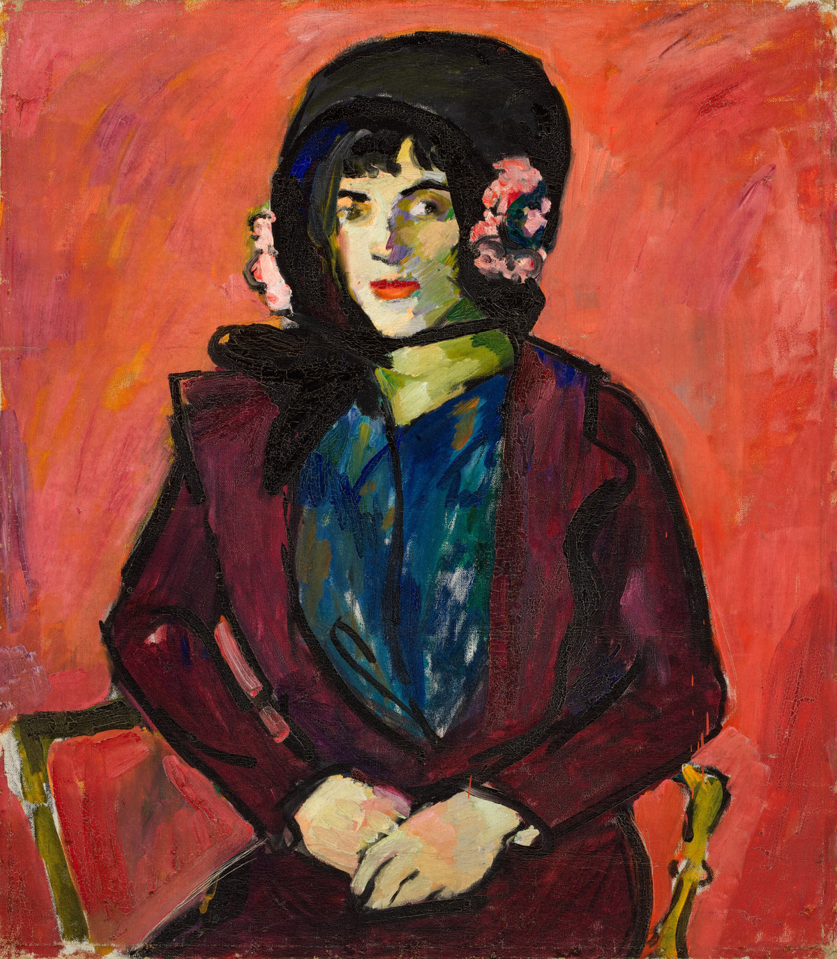 Henry Lyman Saÿen - Portrait of a Girl (1909-1914)