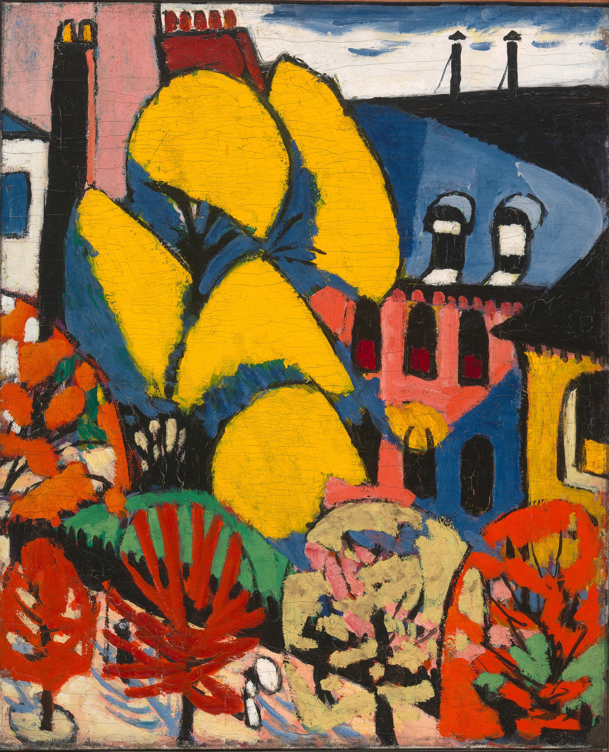 Henry Lyman Saÿen - Trees (circa 1912-1914)