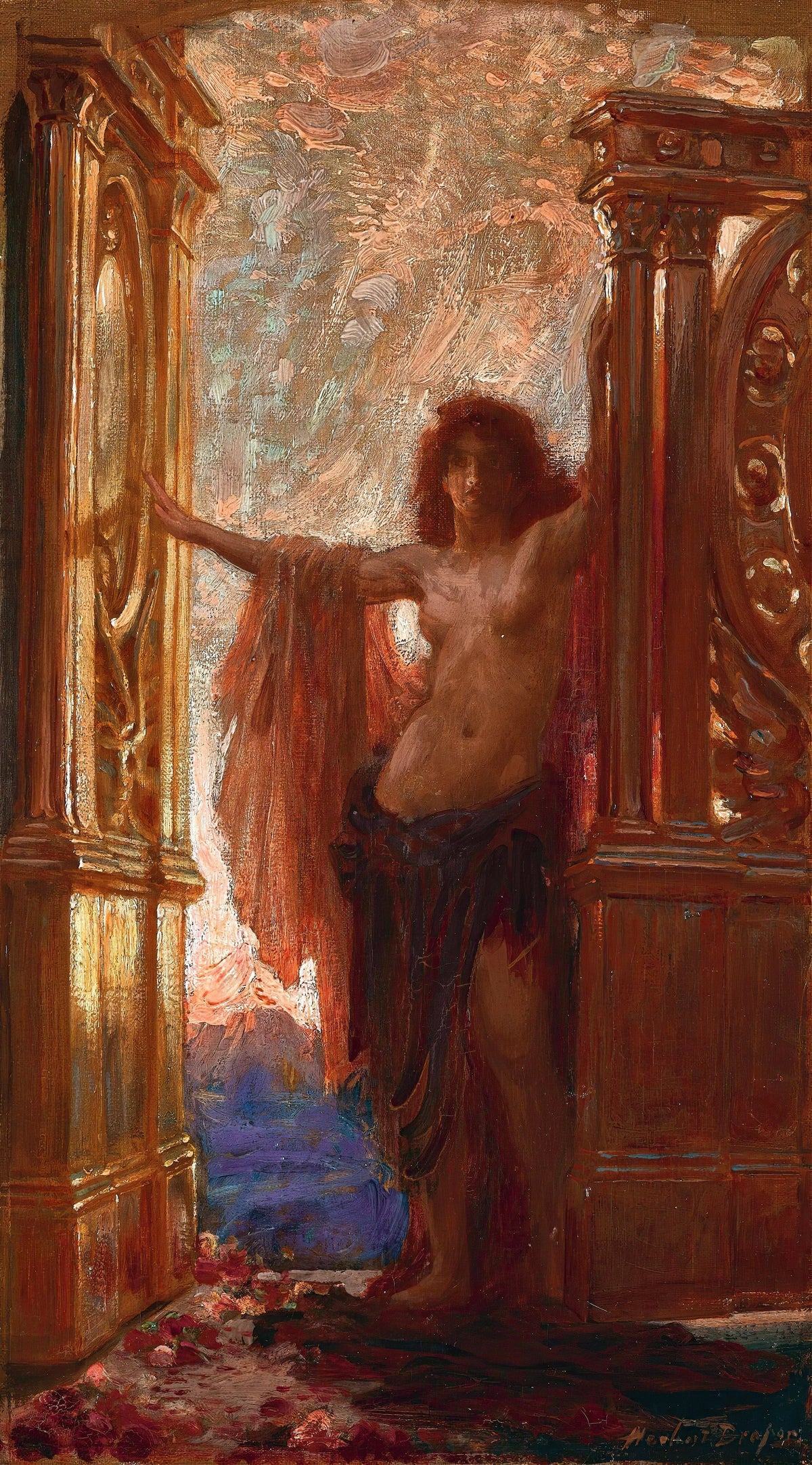 Herbert James Draper - The Gates Of Dawn