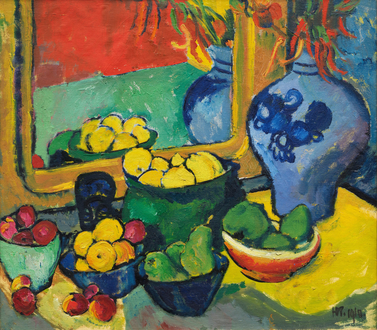 Hermann Max Pechstein - Früchte (1910)