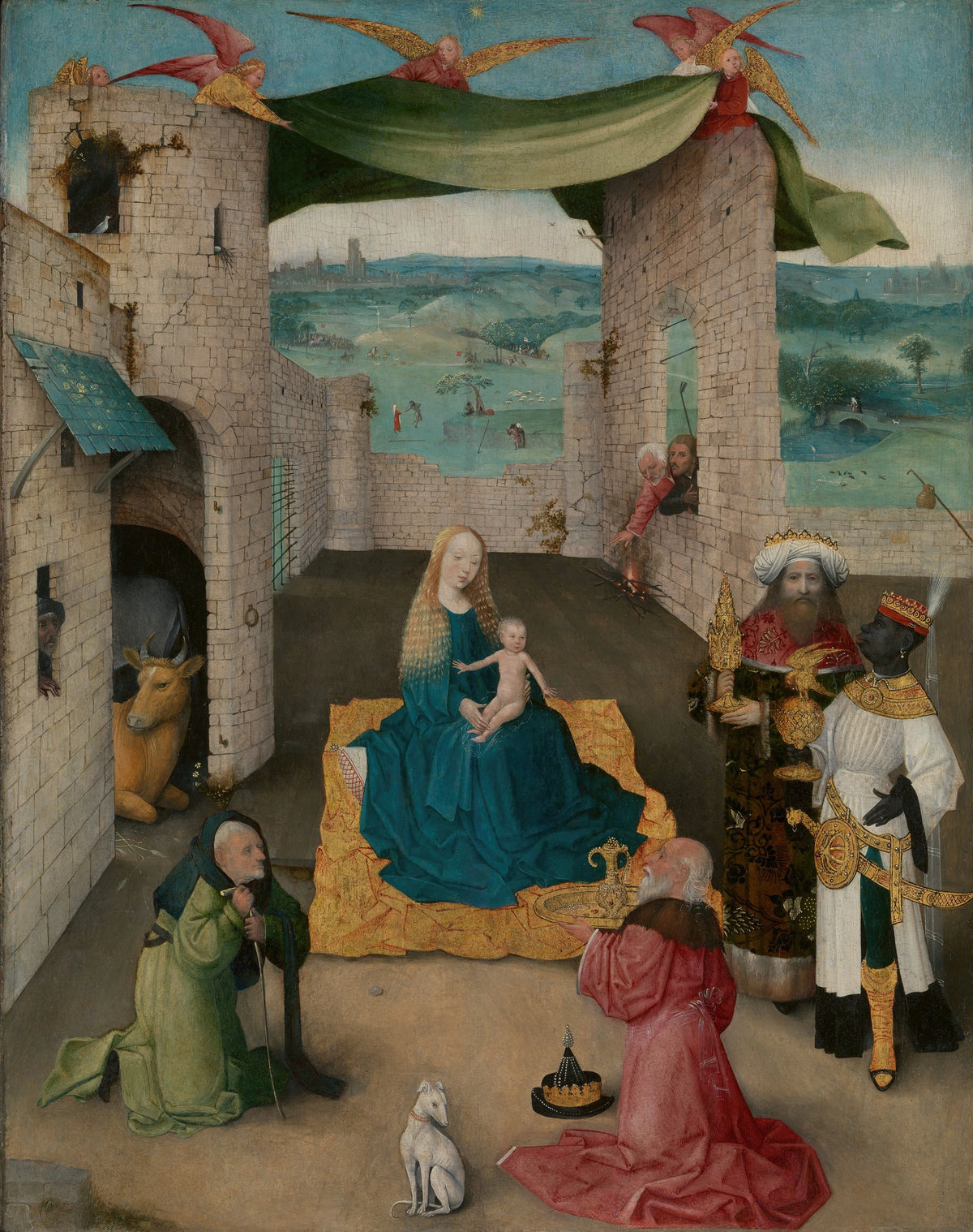 Hieronymus Bosch - The Adoration of the Magi (circa 1475)