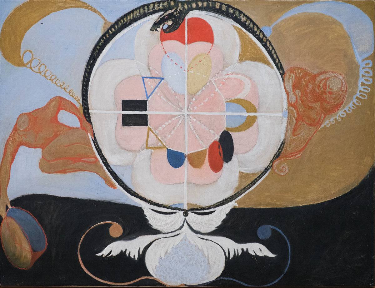 Hilma af Klint - Evolution, No. 13, Group VI (1908)