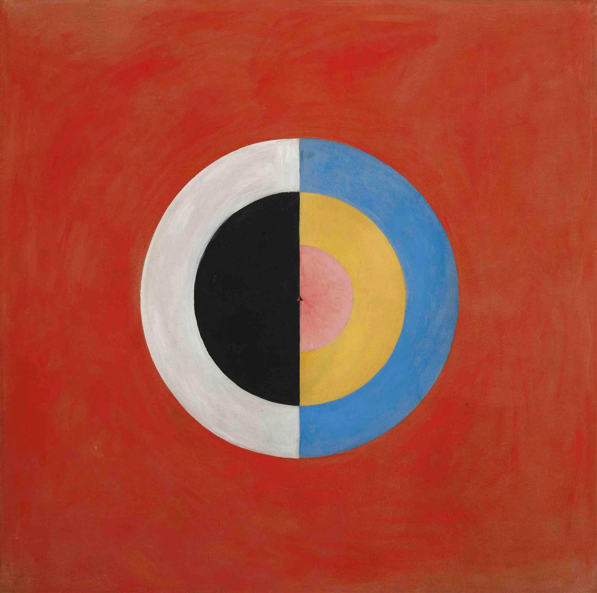 Hilma af Klint - Group IX,SUW, No. 17. The Swan, No. 17 (1914-1915)