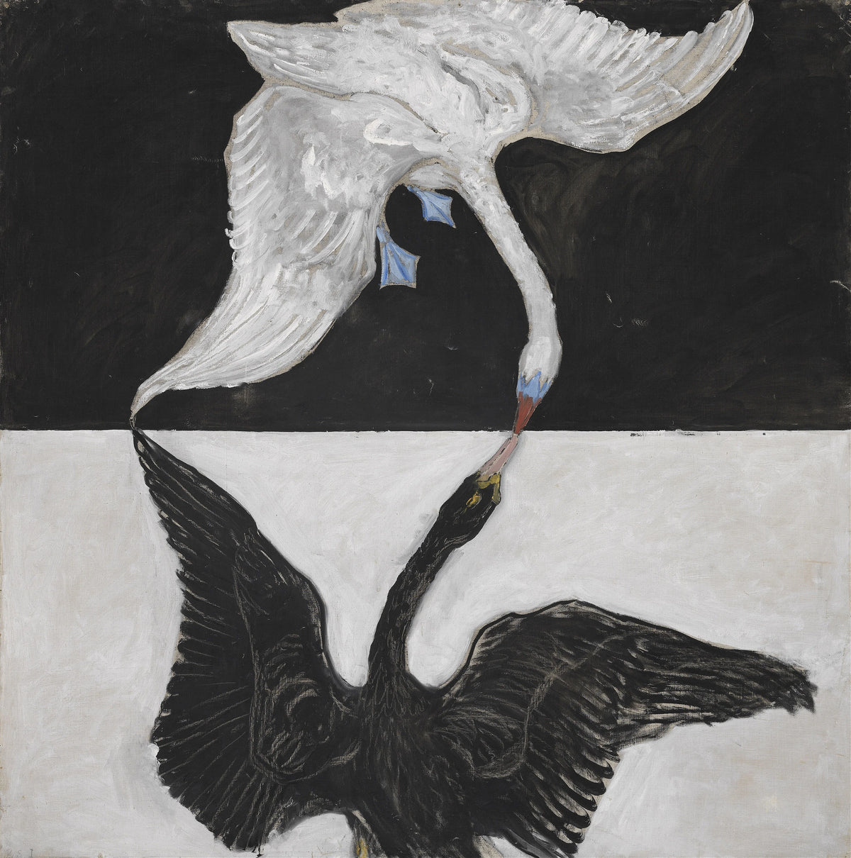 Hilma af Klint - Group IX,SUW, The Swan, No. 1 (1915)