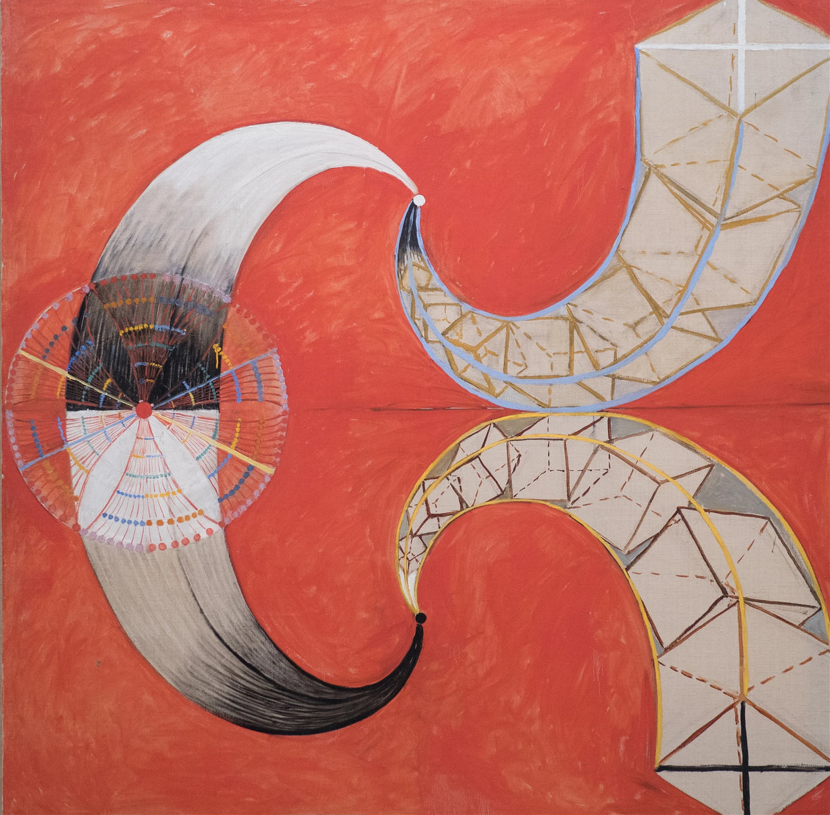 Hilma af Klint - Group IX-SUW, The Swan, No. 9 (1915)