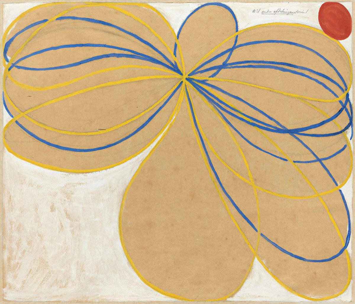 Hilma af Klint - The Seven-Pointed Star No. 1 (1908)
