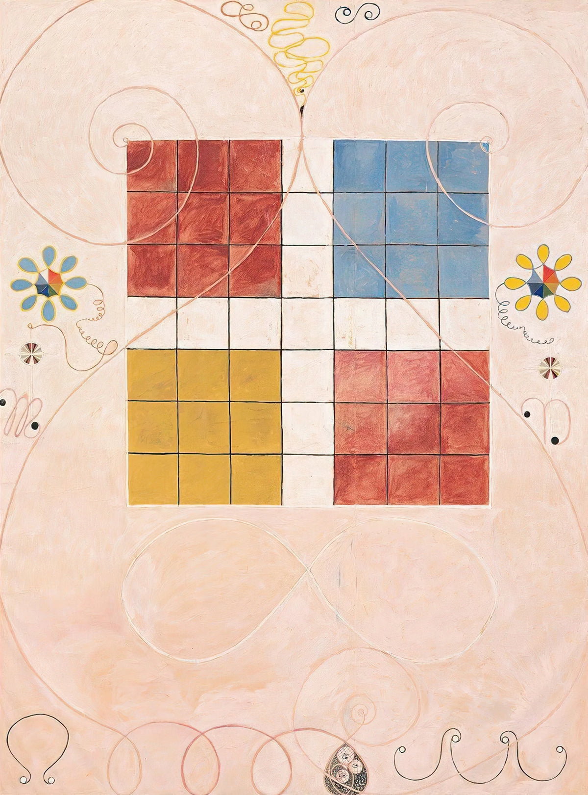 Hilma af Klint - The Ten Largest, No. 10, Old Age (1907)