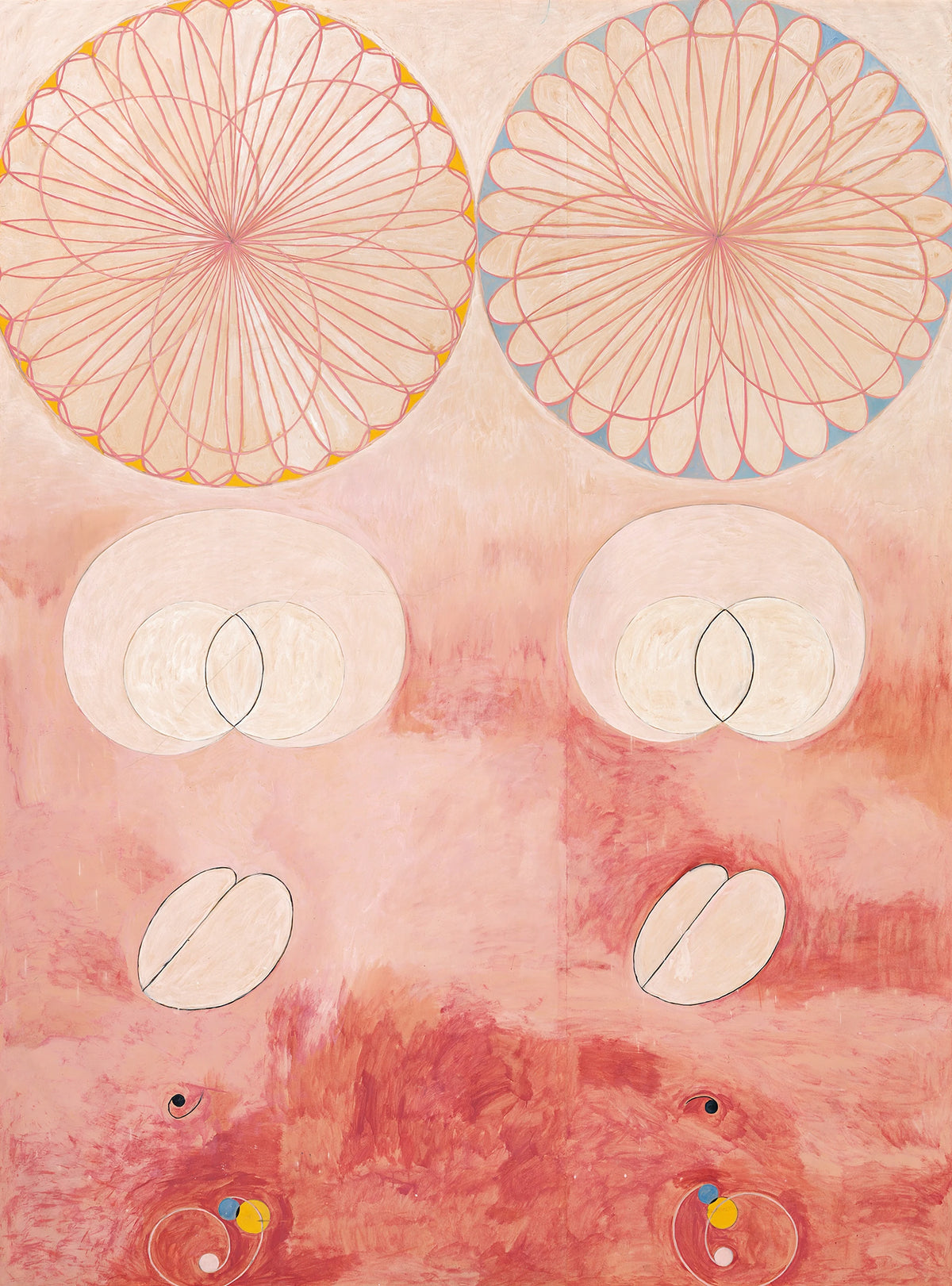 Hilma af Klint - The Ten Largest, No. 9, Old Age (1907)