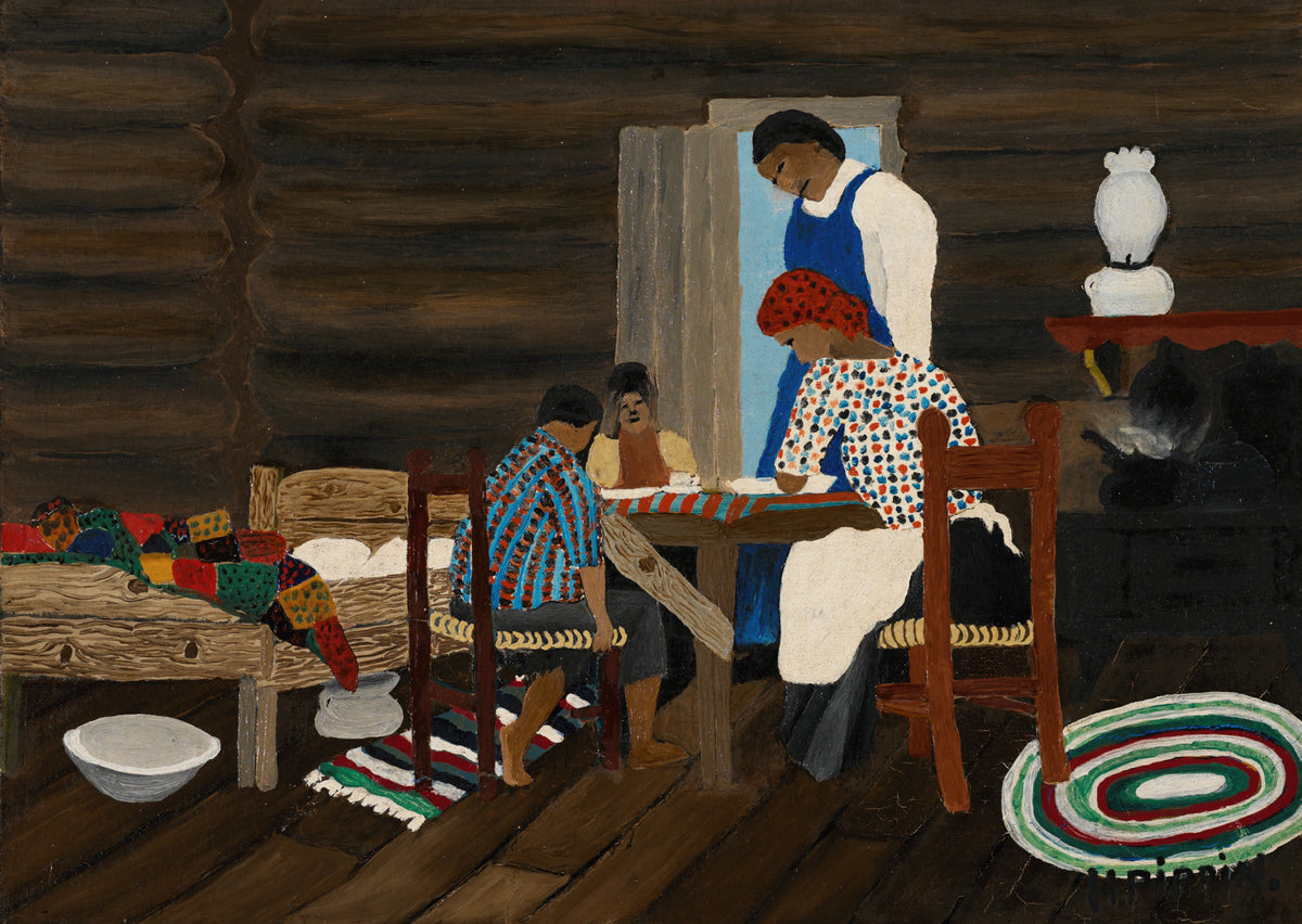 Horace Pippin - Giving Thanks (1942)