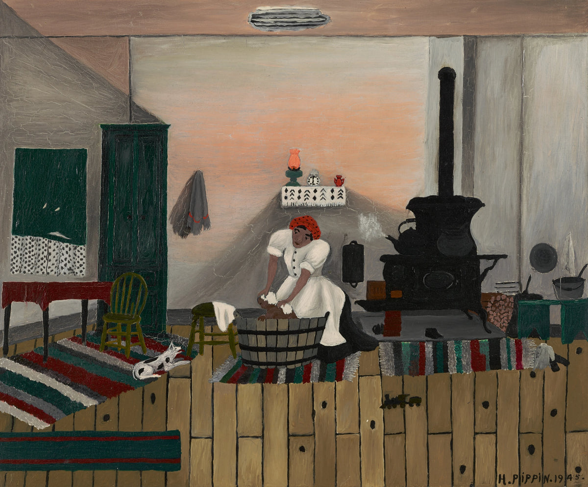 Horace Pippin - Saturday Night Bath (1945)
