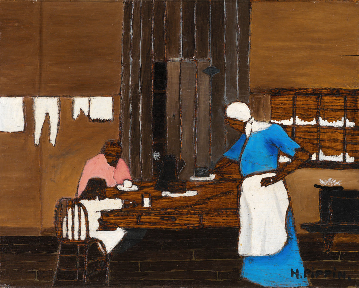 Horace Pippin - Supper Time (1940)