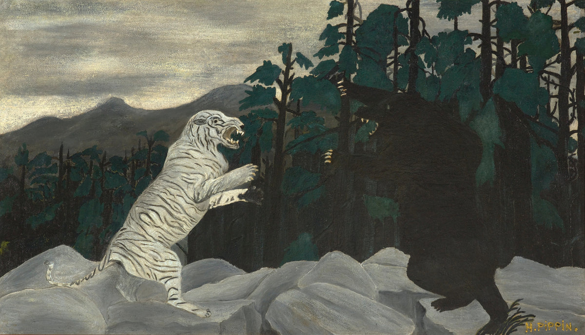 Horace Pippin - The Blue Tiger (1933-1937)