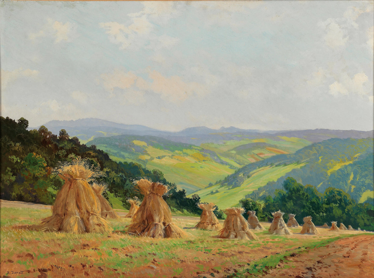 Hugo Darnaut - Waldviertler Voralpenlandschaft