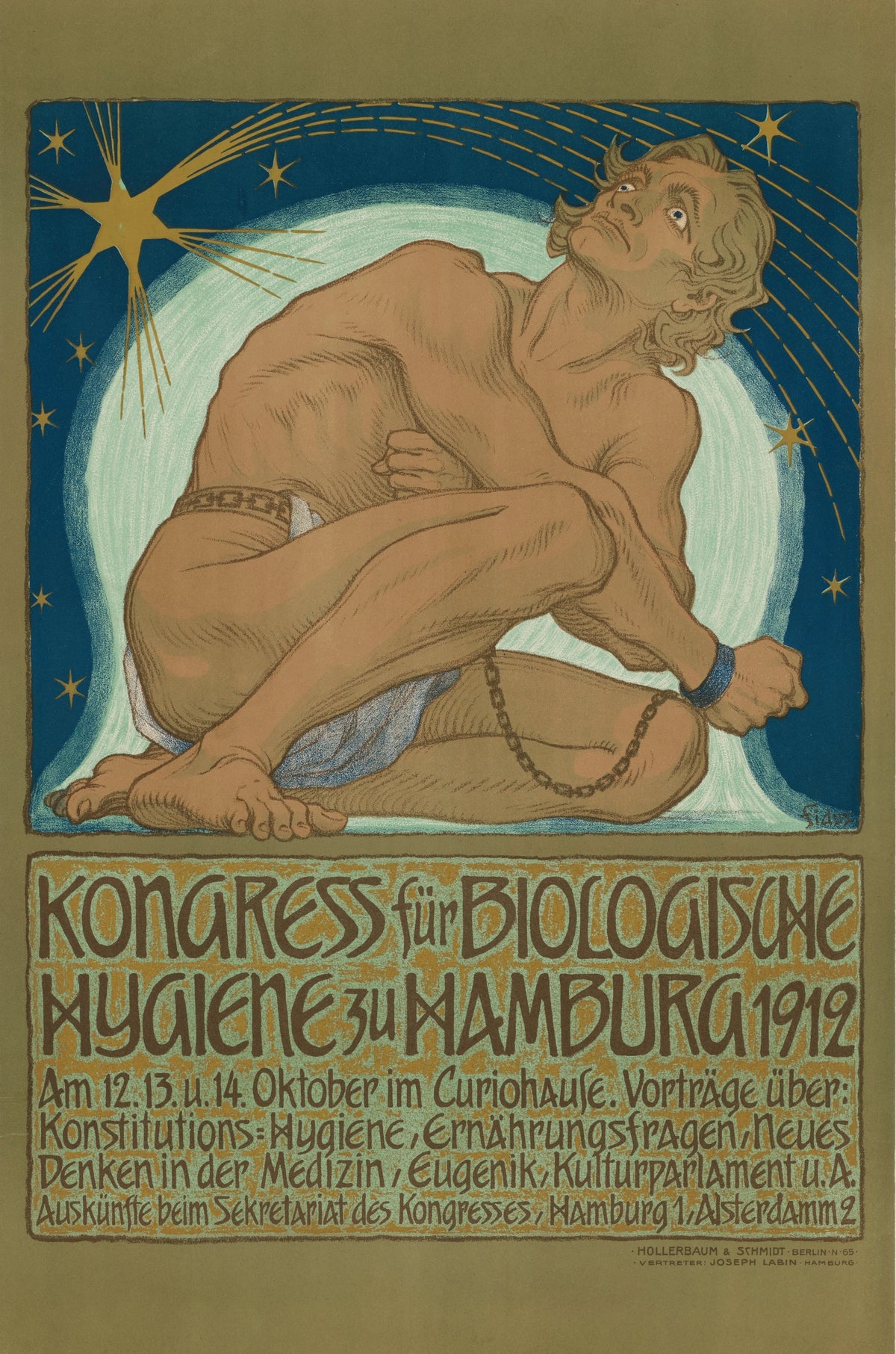 Hugo Höppener (Fidus) - Kongress für biologische Hygiene zu Hamburg 1912 (1912)