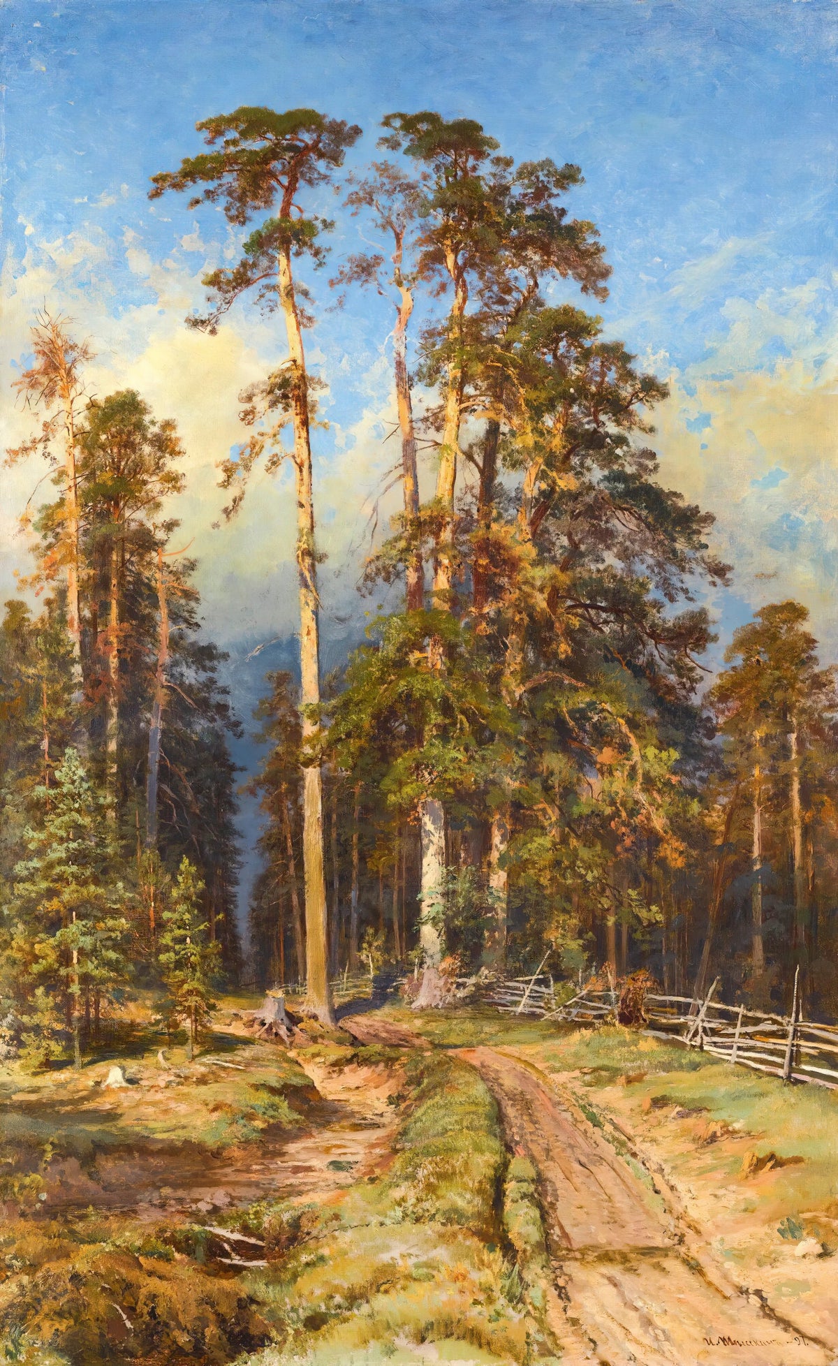 Ivan Ivanovich Shishkin - Pine Forest (1897)