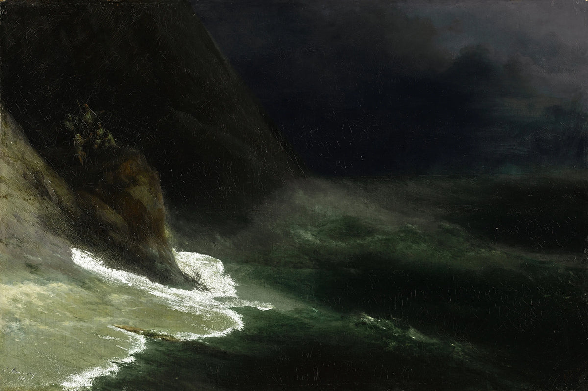 Ivan Konstantinovich Aivazovsky - Seascape (1878)