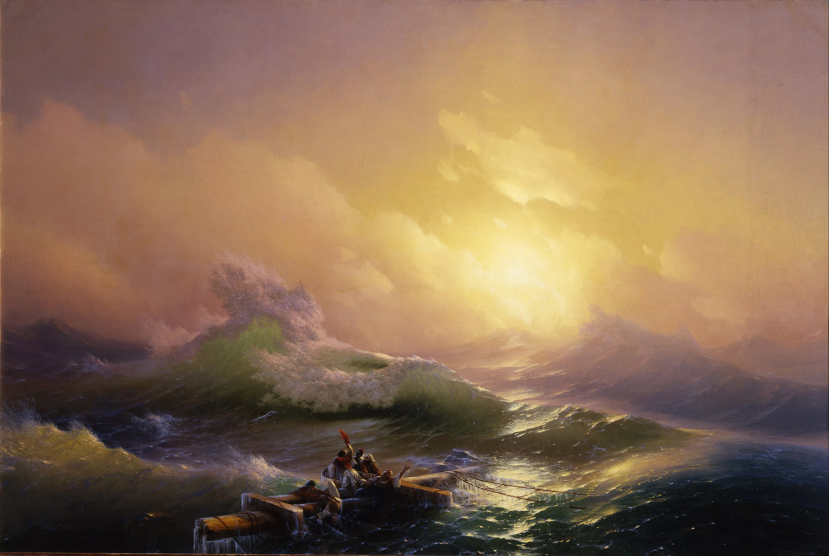 Ivan Konstantinovich Aivazovsky - The Ninth Wave (1850)