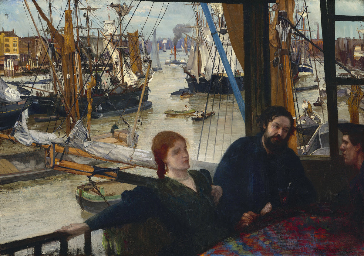 James Abbott McNeill Whistler - Wapping (1860-1864)