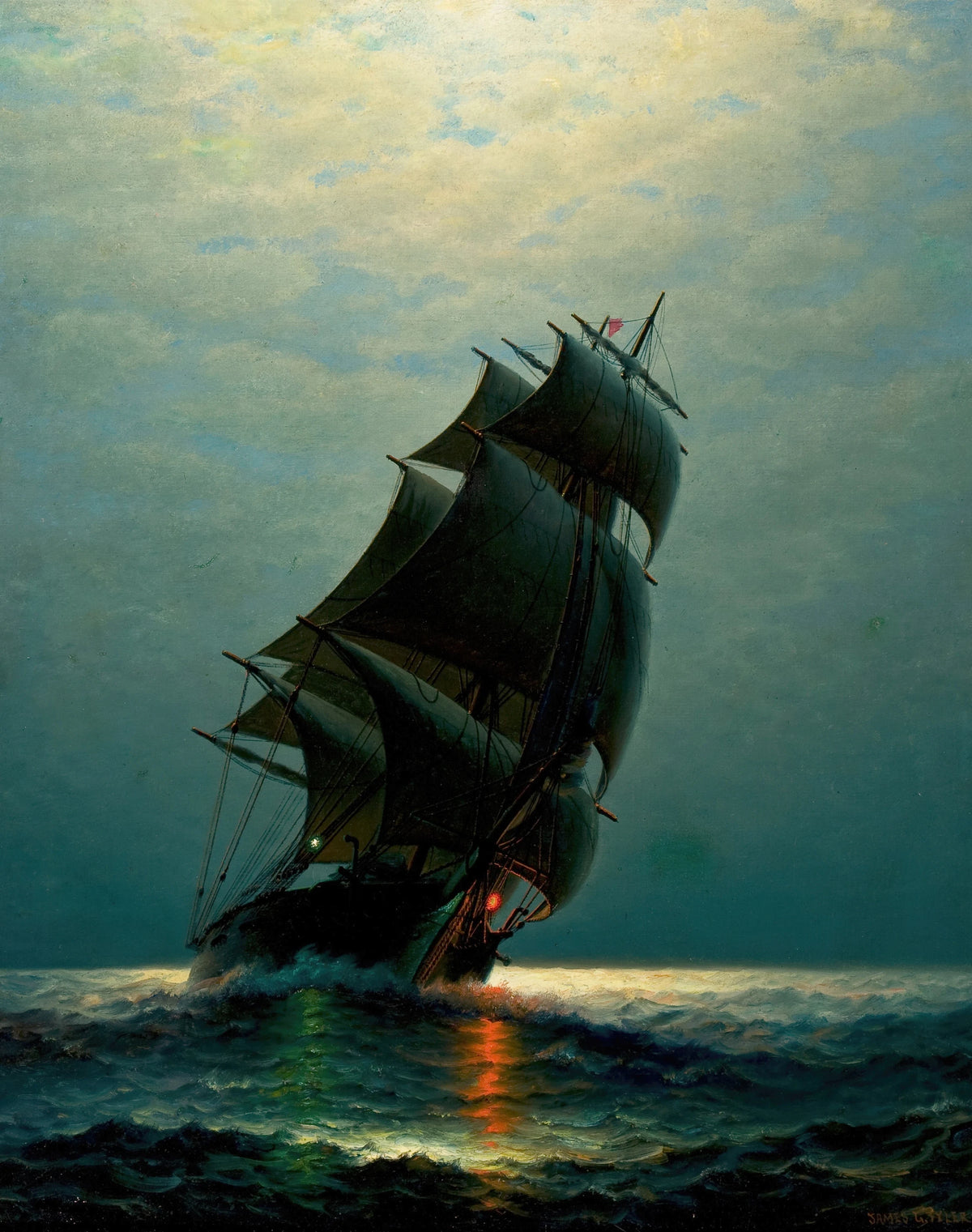 James Gale Tyler - Ship in the Night
