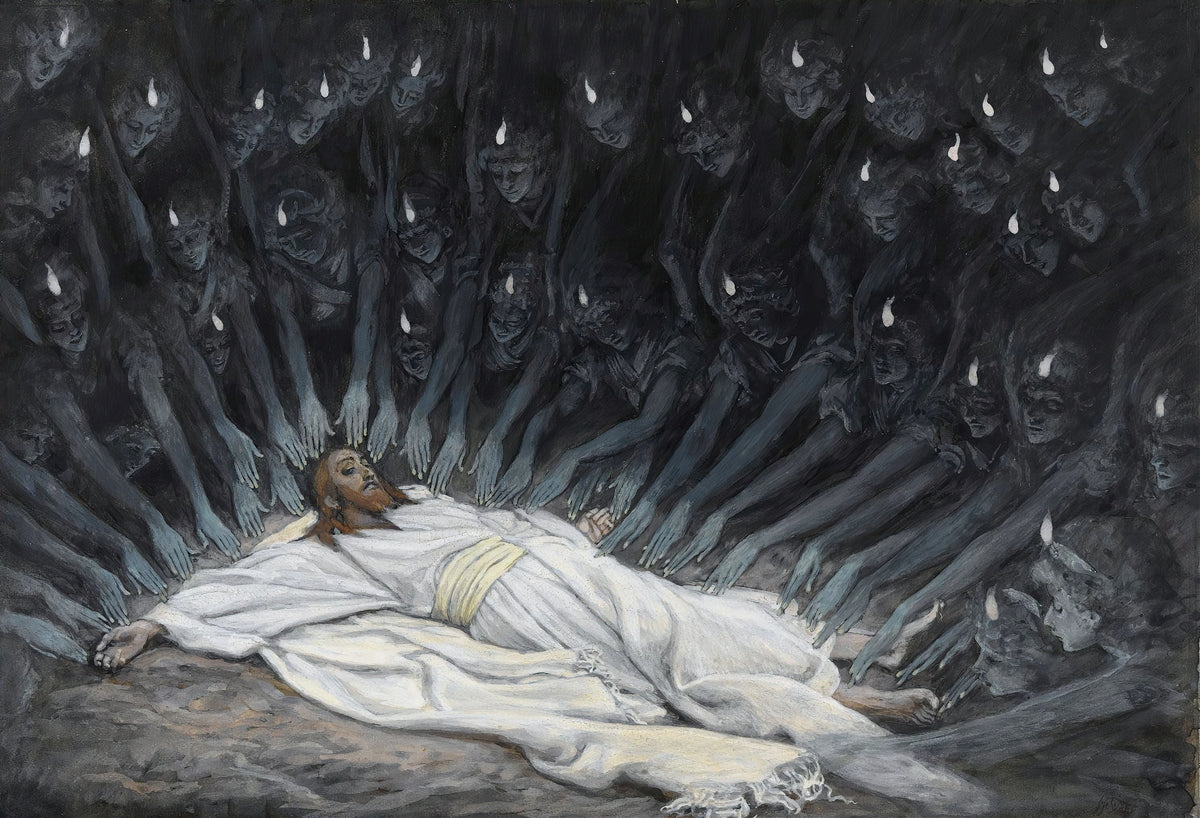 James Tissot - Jesus Ministered to by Angels (1886-1894)