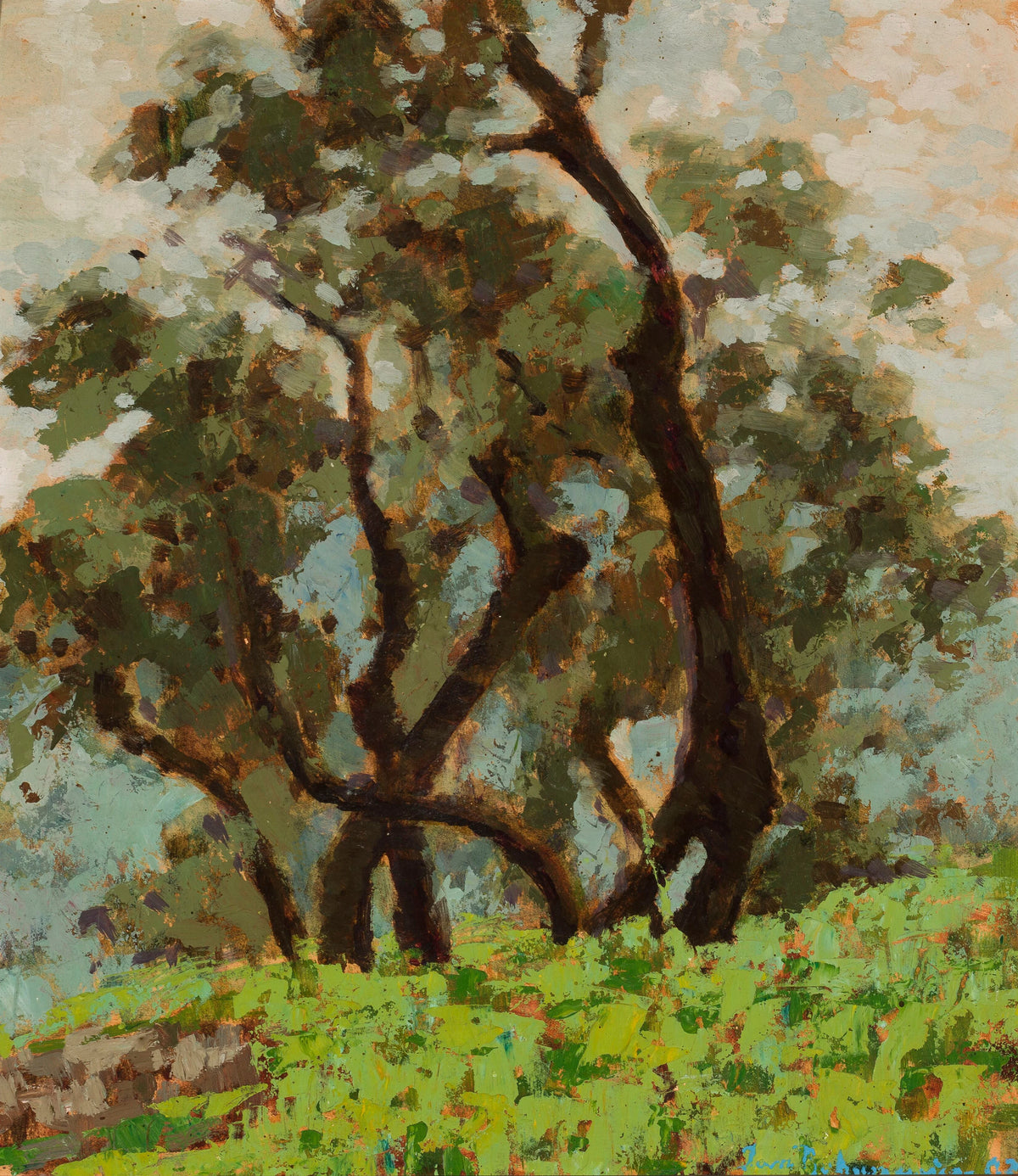 Jan Bohuszewicz - Olives before rain (1933)