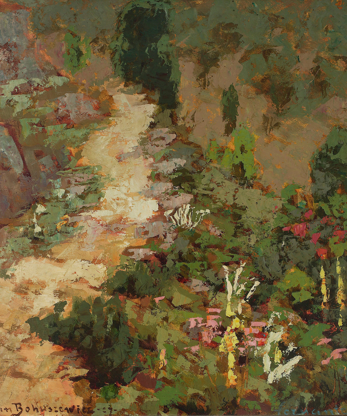 Jan Bohuszewicz - Zapuszczona ścieżka (1927)