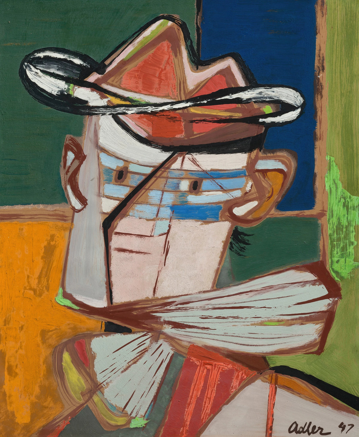 Jankel Adler - Der Schauspieler (1947)