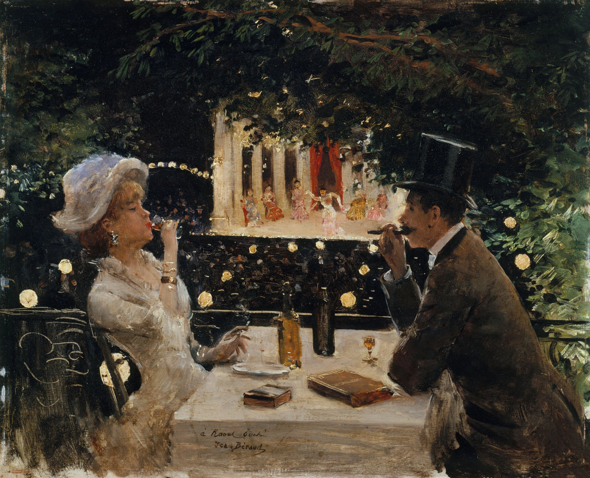 Jean Béraud - Dîner aux Ambassadeurs (1880)