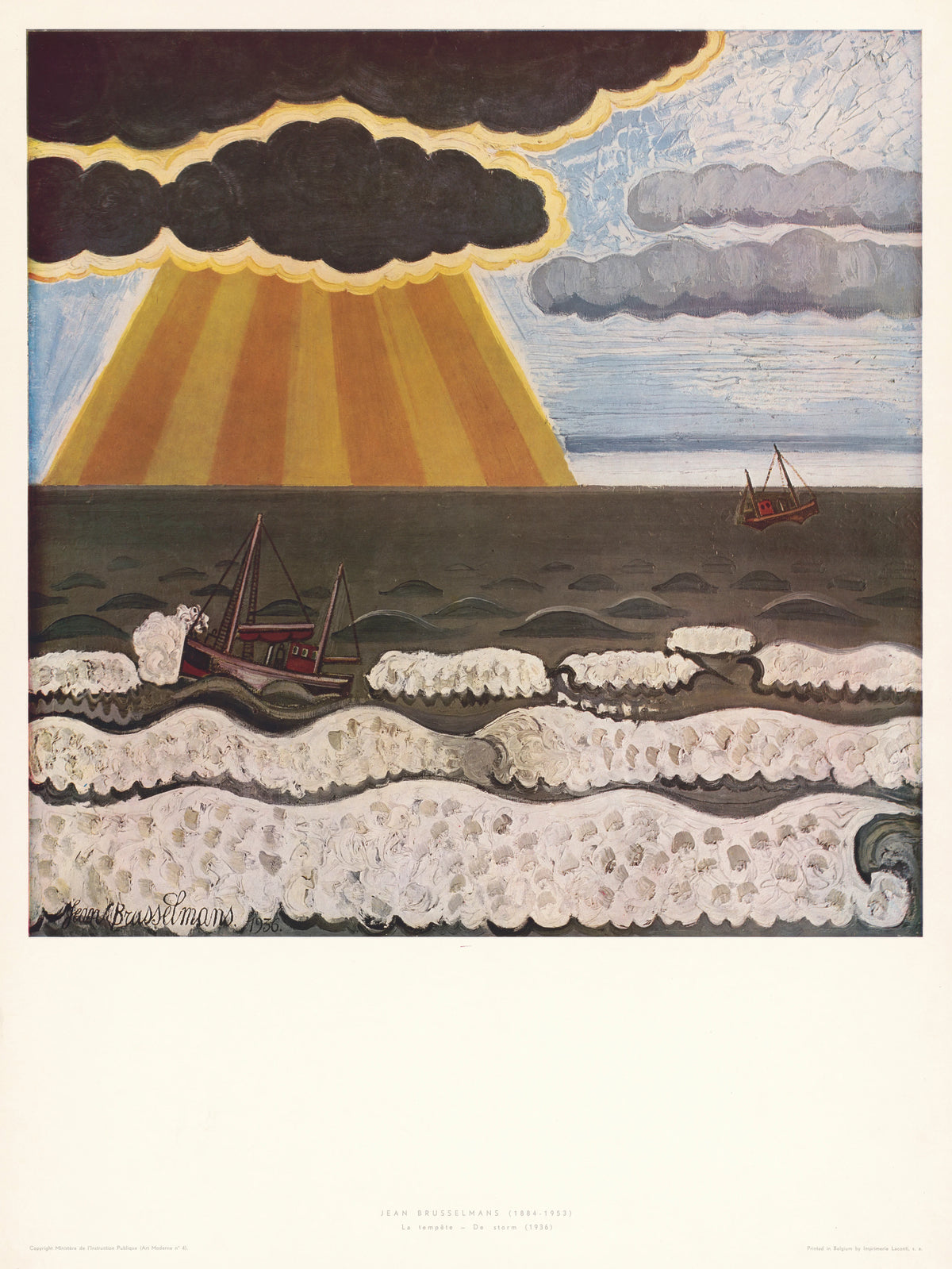 Jean Brusselmans - The tempest (1936)