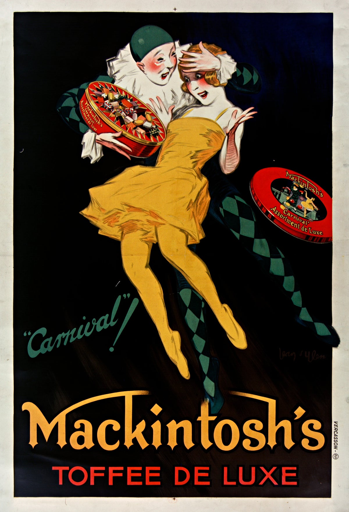 Jean d'Ylen - Carnival! Mackintosh's toffee de luxe (1930)