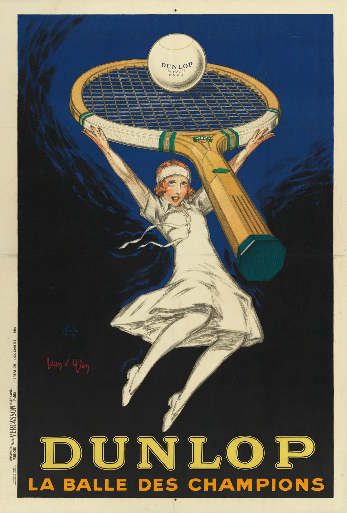 Jean d'Ylen - Dunlop la balle des champions (1929)