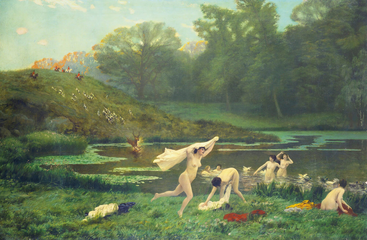 Jean-Léon Gérôme - Diane Et Actéon