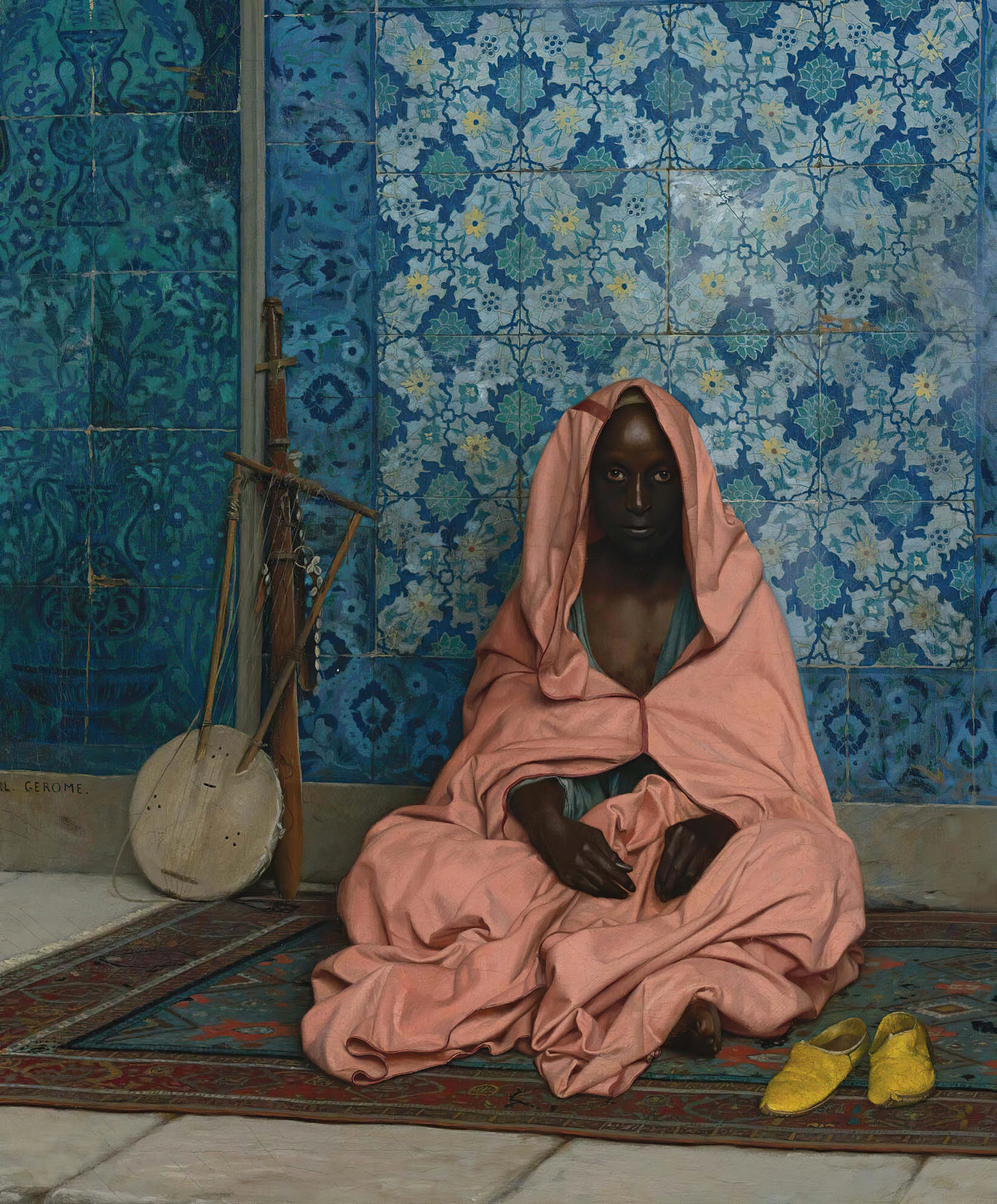 Jean-Léon Gérôme - Le Barde Noir