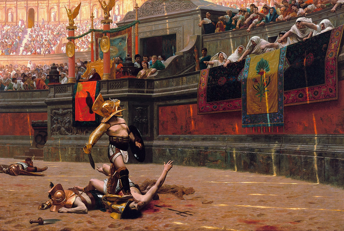Jean-Léon Gérôme - Pollice Verso (1872)