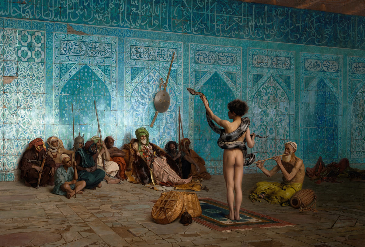 Jean-Léon Gérôme - Snake Charmer (circa 1879)