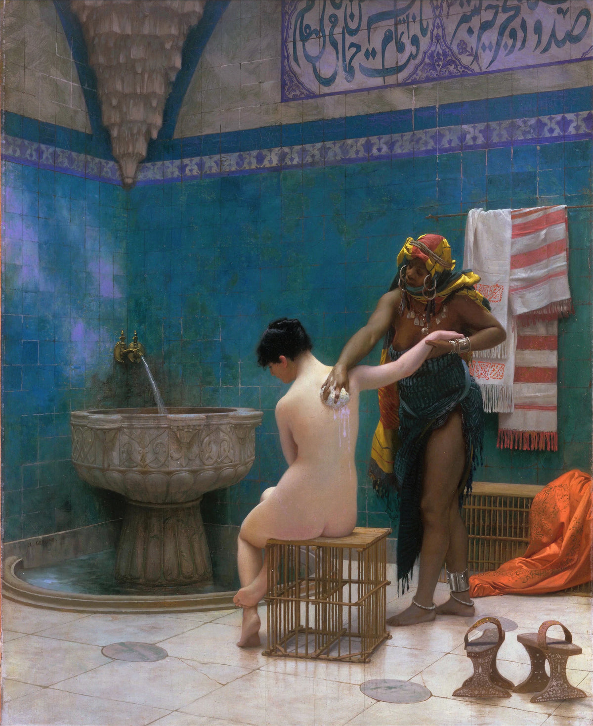 Jean-Léon Gérôme - The Bath (circa 1880-1885)