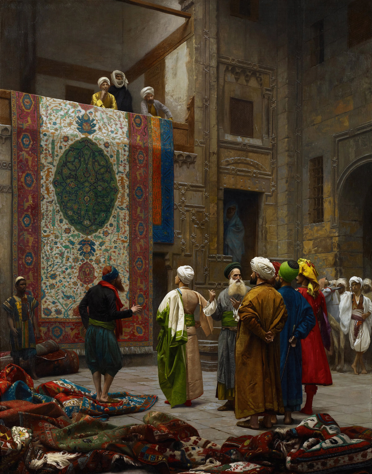 Jean-Léon Gérôme - The Carpet Merchant (circa 1887)