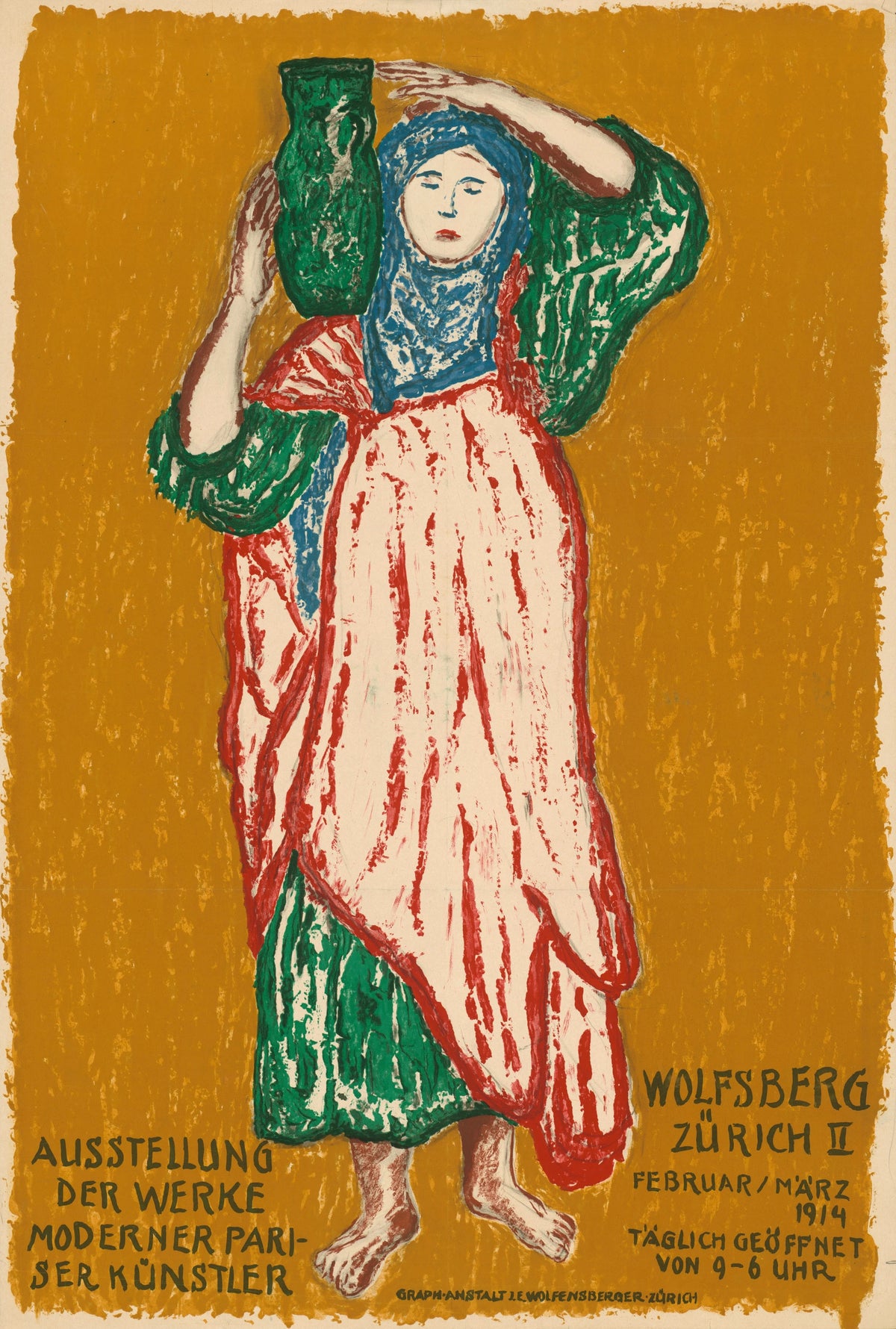 Jean Verhoeven - Ausstellung der Werke Moderner Pariser Künstler (1914)