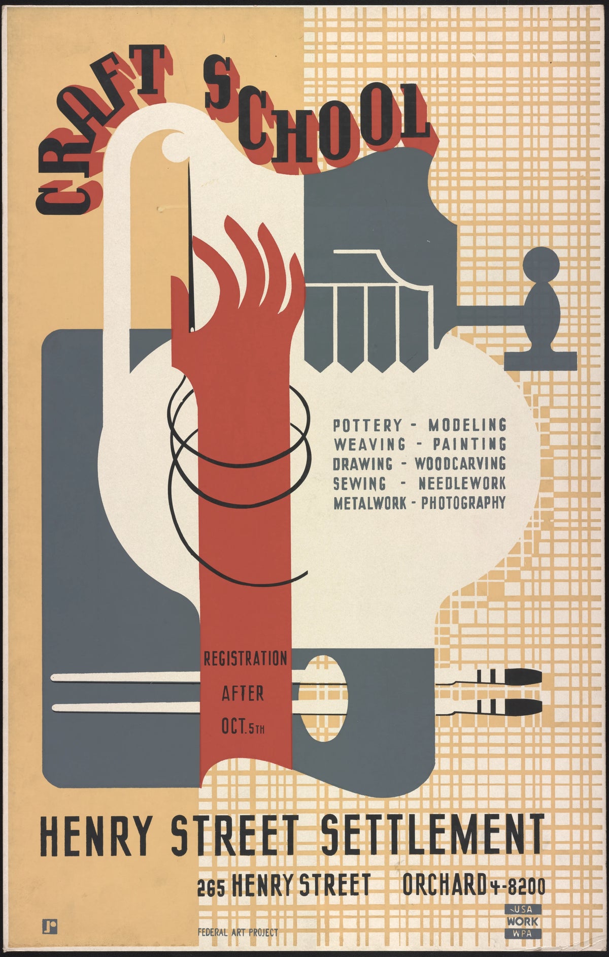 Jerome Henry Rothstein - Craft school (1936-1938)