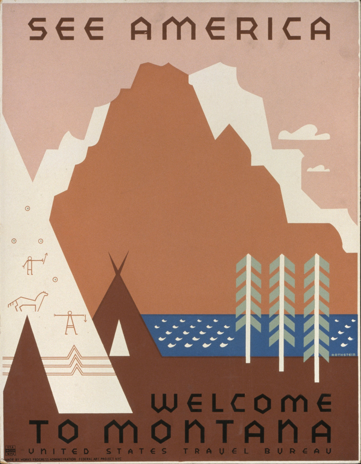 Jerome Henry Rothstein - See America. Welcome to Montana (1936-1938)