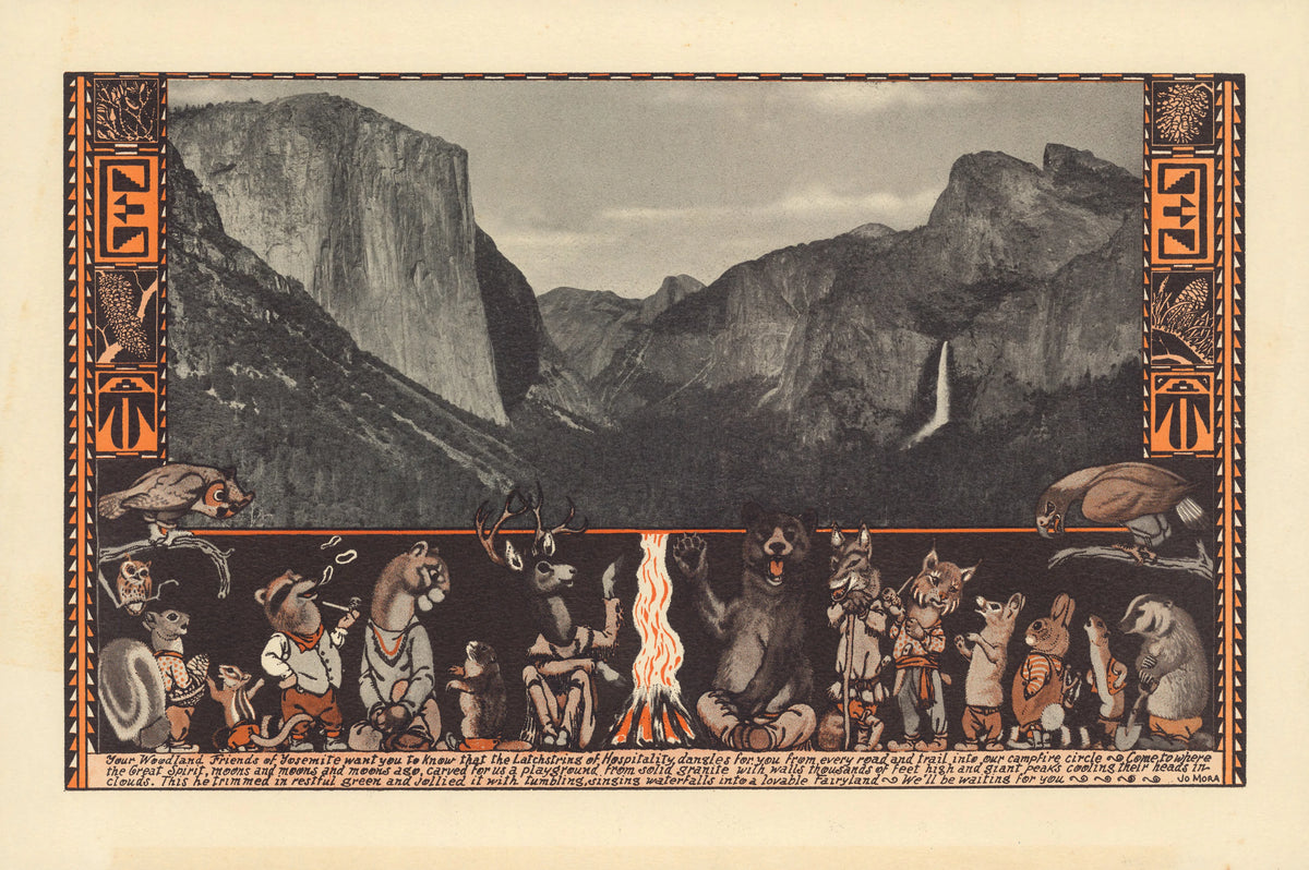 Jo Mora - Yosemite Valley (1935)