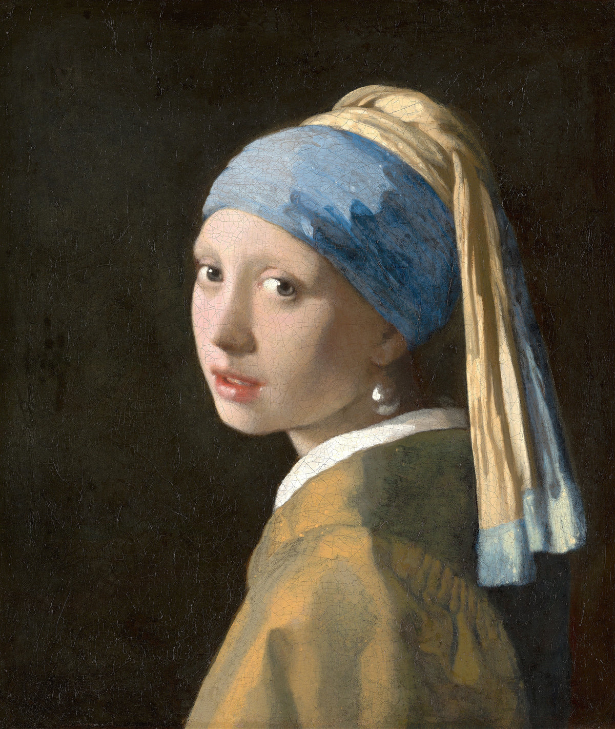 Johannes Vermeer - Girl with a Pearl Earring (circa 1665)