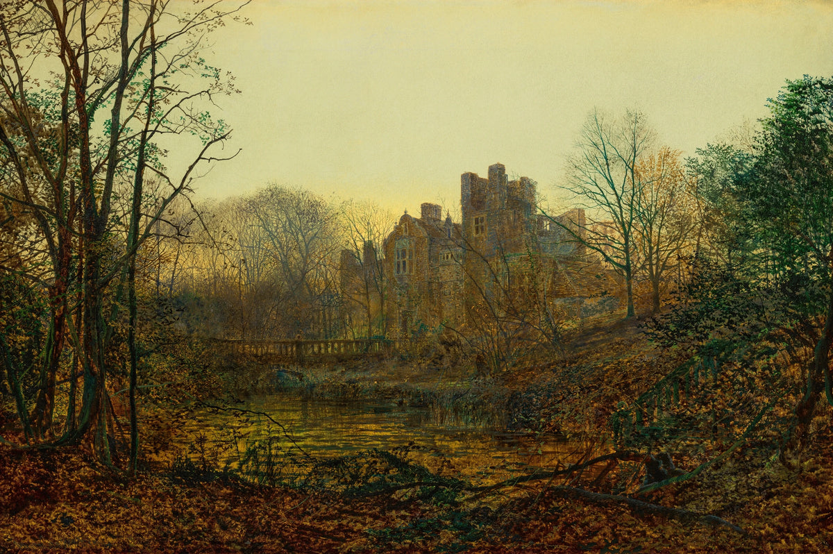 John Atkinson Grimshaw - An October Afterglow (1871)