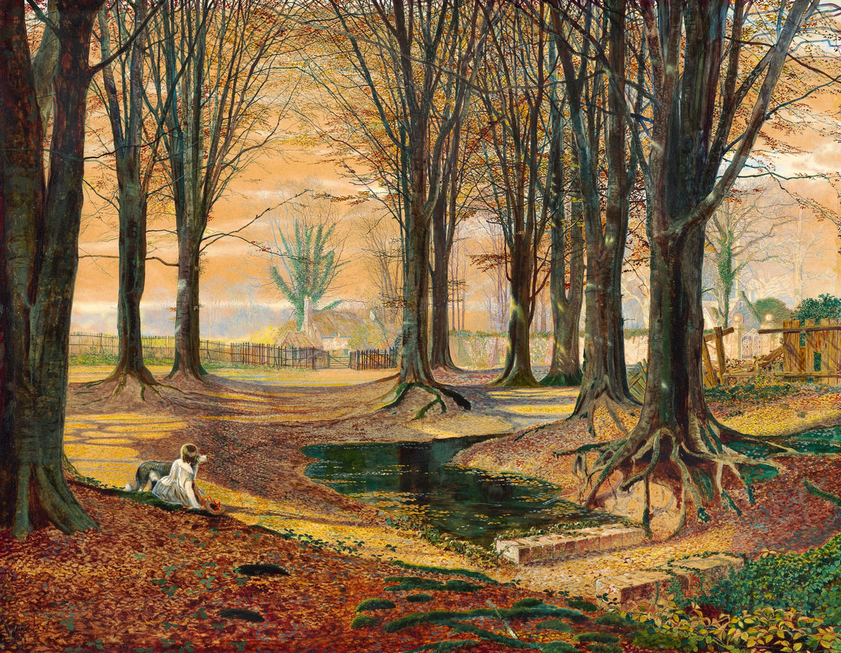 John Atkinson Grimshaw - Beechwood (1867)