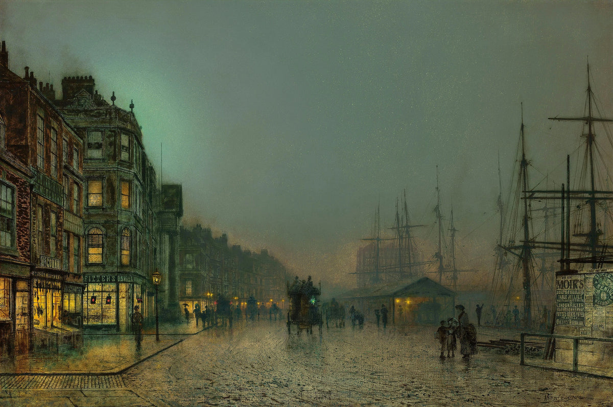 John Atkinson Grimshaw - Liverpool Lights