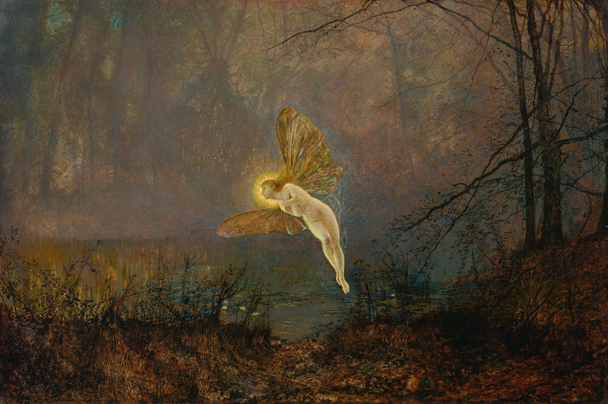 John Atkinson Grimshaw - Midsummer Night or Iris (1876)