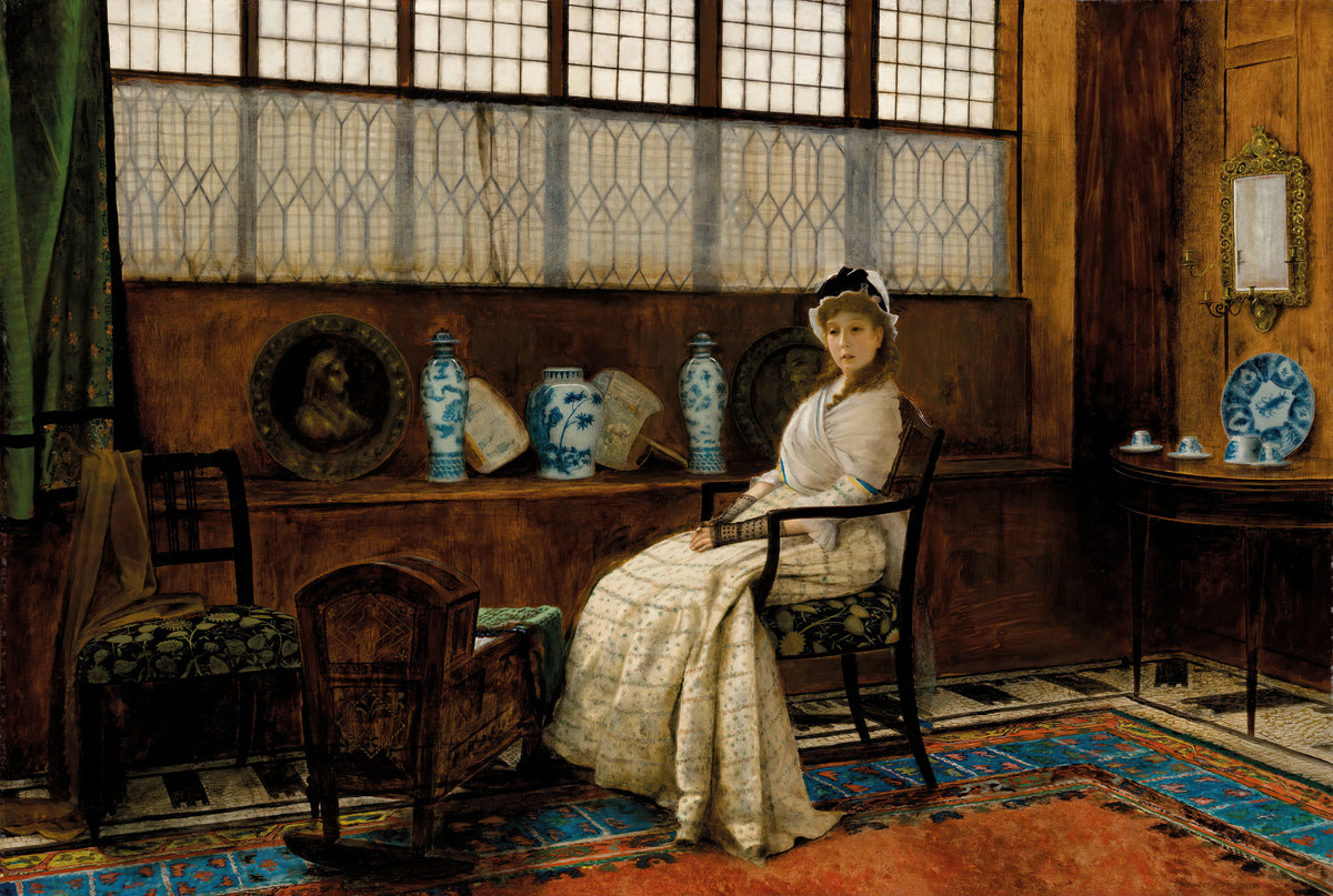 John Atkinson Grimshaw - The Cradle Song (1878)
