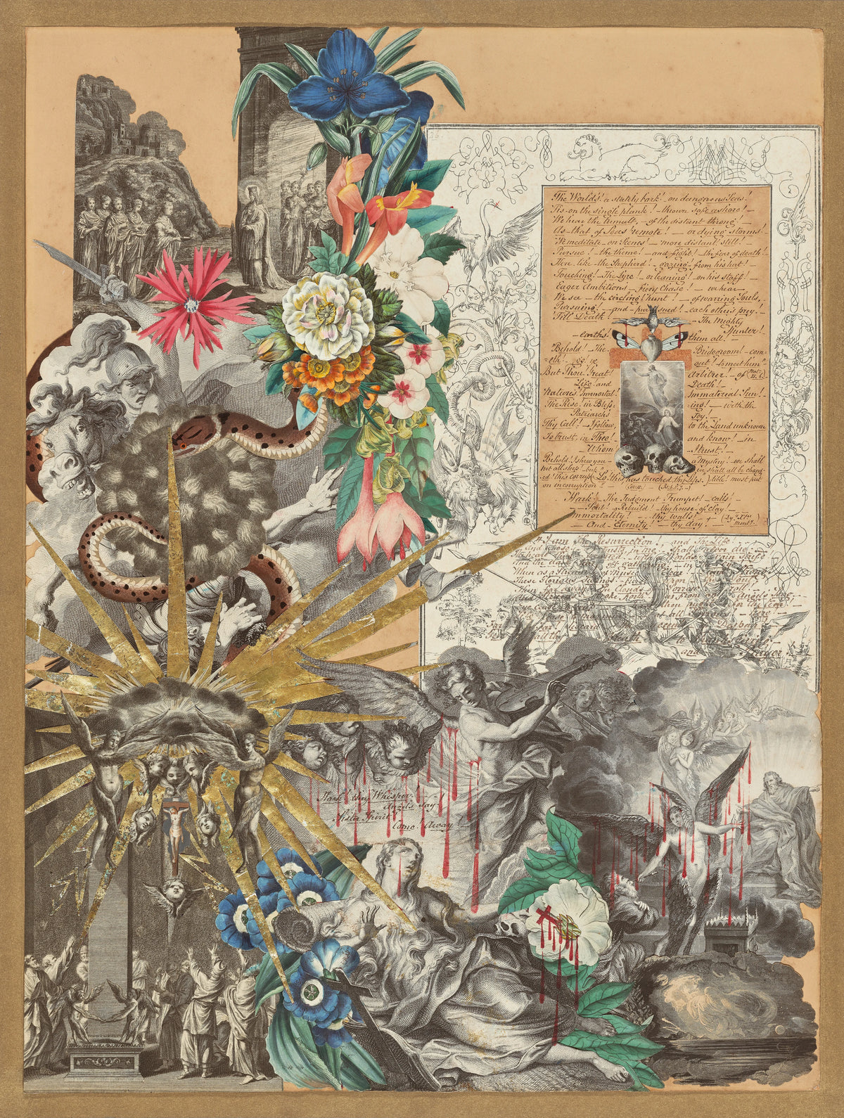 John Bingley Garland - Collage (1850s-1860s)