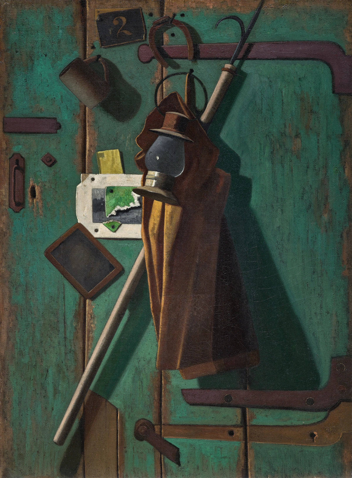 John Frederick Peto - Fish House Door (1905)
